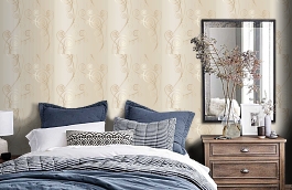 Обои VSN211314 фото в интерьере спальни превью