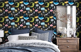 Обои 111288 фото в интерьере спальни превью