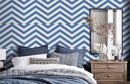 Обои 111302 фото в интерьере спальни превью