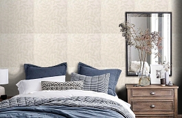 Обои 839-T-4909 фото в интерьере спальни превью