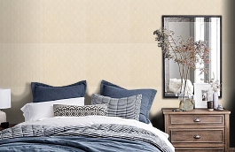 Обои 839-T-6007 фото в интерьере спальни превью