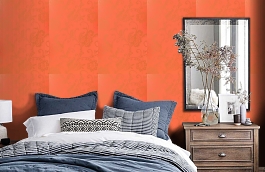 Обои 839-T-8654 фото в интерьере спальни превью