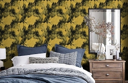 Обои AV50900 фото в интерьере спальни превью