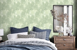 Обои AV50908 фото в интерьере спальни превью