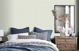 Обои AV51200 фото в интерьере спальни превью