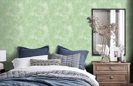 Обои AV51504 фото в интерьере спальни превью