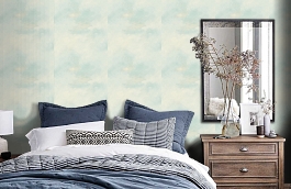 Обои IWB00419 фото в интерьере спальни превью