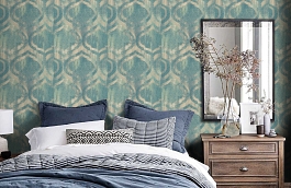 Обои LG90802 фото в интерьере спальни превью