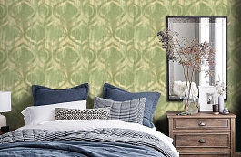 Обои LG90804 фото в интерьере спальни превью