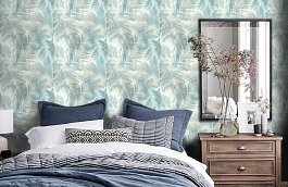 Обои LG90902 фото в интерьере спальни превью