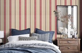 Обои T13022 фото в интерьере спальни превью