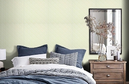 Обои T35151 фото в интерьере спальни превью