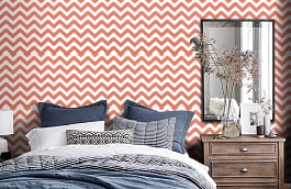 Обои T35192 фото в интерьере спальни превью