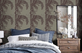 Обои LG30609 фото в интерьере спальни превью