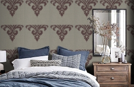 Обои LG30801 фото в интерьере спальни превью