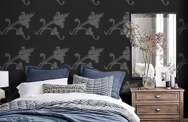 Обои LG31700 фото в интерьере спальни превью