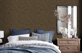 Обои RB50519 фото в интерьере спальни превью