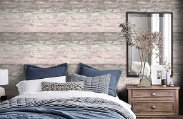 Обои W55 0007 W04 фото в интерьере спальни превью