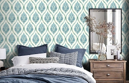 Обои GP5926 фото в интерьере спальни превью