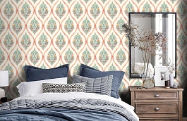 Обои GP5927 фото в интерьере спальни превью