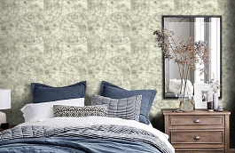 Обои TE4127 фото в интерьере спальни превью