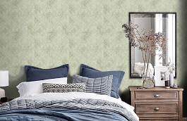 Обои TE4151 фото в интерьере спальни превью