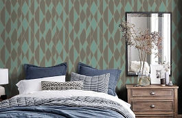 Обои 105/11048 фото в интерьере спальни превью