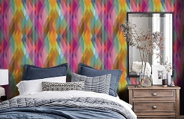 Обои 105/9040 фото в интерьере спальни превью