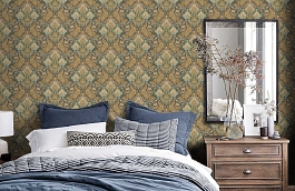 Обои 108/8042 фото в интерьере спальни превью