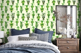 Обои 109/12056 фото в интерьере спальни превью