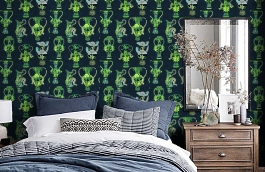 Обои 109/12058 фото в интерьере спальни превью