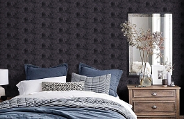 Обои 97/2005 фото в интерьере спальни превью