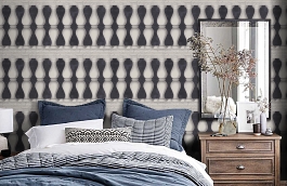 Обои 97/3009 фото в интерьере спальни превью