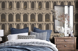 Обои 97/8025 фото в интерьере спальни превью