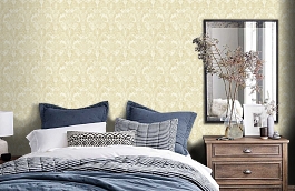 Обои GC32705 фото в интерьере спальни превью