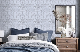 Обои GC32707 фото в интерьере спальни превью