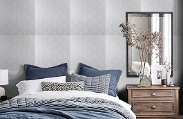 Обои 1799-13 фото в интерьере спальни превью