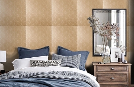 Обои 1799-20 фото в интерьере спальни превью