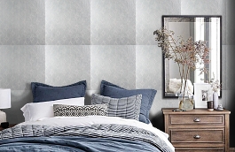 Обои 1799-44 фото в интерьере спальни превью