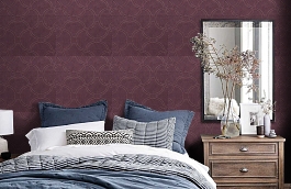 Обои 1802-23 фото в интерьере спальни превью