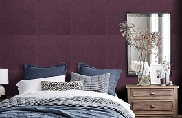 Обои 1808-65 фото в интерьере спальни превью