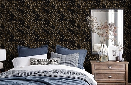 Обои 93585-4 фото в интерьере спальни превью