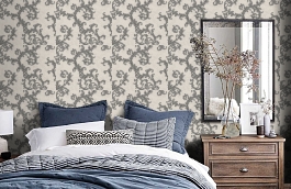 Обои 96231-5 фото в интерьере спальни превью