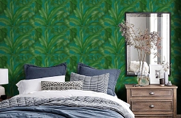 Обои 96240-6 фото в интерьере спальни превью