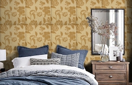 Обои JAV01401 фото в интерьере спальни превью