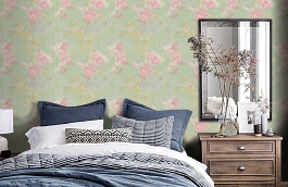 Обои 24024 фото в интерьере спальни превью