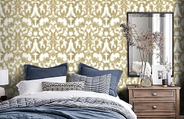 Обои 24030 фото в интерьере спальни превью