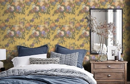 Обои 24049 фото в интерьере спальни превью