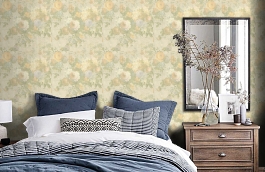 Обои 24052 фото в интерьере спальни превью