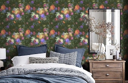 Обои 24054 фото в интерьере спальни превью